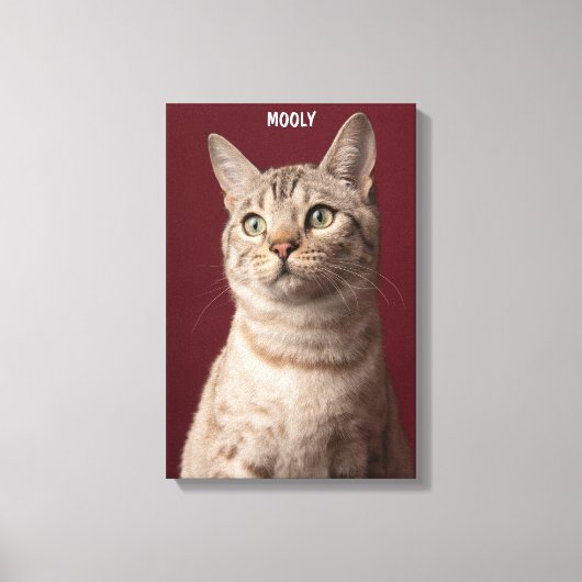 Op maat gemaakte canvasprint ter nagedachtenis aan canvas afdruk (Voorkant)