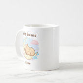 Op maat gemaakte Capybara mok voor zachte dromen (Voorkant links)