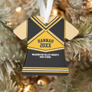Op Maat Gemaakte Cheerleader Uniform in Schoolkleu Ornament