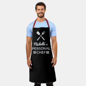 Op maat gemaakte chefsschort - Flirterige partner  Schort (Gedragen)