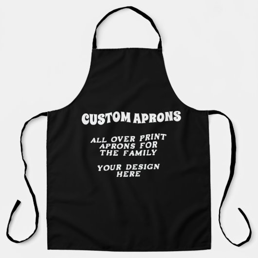 Op maat gemaakte chefsschort - Personaliseer met u Schort (Voorkant)