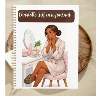 Op maat gemaakte chique verzorgingsjournaal planner