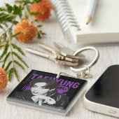 Op maat gemaakte Cornhole-tassen – Duurzaam, stijl Sleutelhanger (Voorkant Rechts)