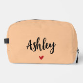 Op maat gemaakte cosmeticatas, verjaardagscadeau v toilettasje (Voorkant)