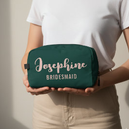 Op maat gemaakte cosmetische cadeaus voor de bruid toilettasje