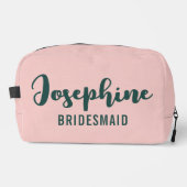 Op maat gemaakte cosmetische tas als dankgeschenk  (Voorkant)