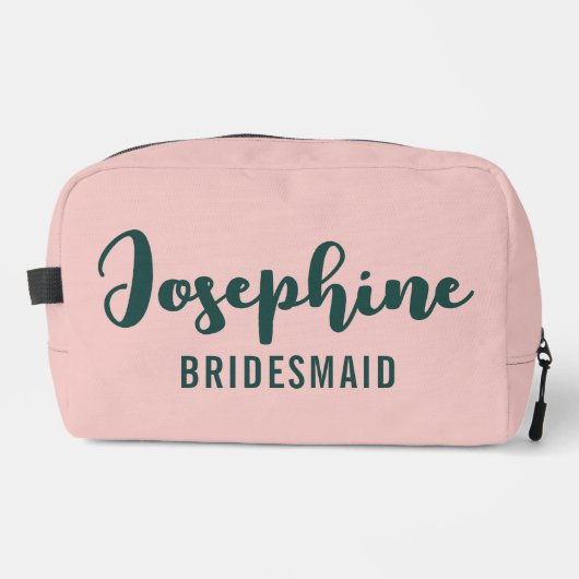 Op maat gemaakte cosmetische tas als dankgeschenk  (Voorkant)