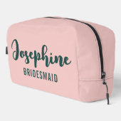 Op maat gemaakte cosmetische tas als dankgeschenk  (Rechterhoek)