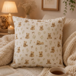 Op maat gemaakte cottagecore coquette teddybeer ca kussen
