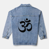 Op maat gemaakte dames denimjas (Jean-jas), Denim Jacket (Achterkant)