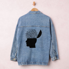 Op maat gemaakte dames spijkerjas, denim jacket