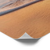 Op maat gemaakte digitale strandkat-herdenkings-tv poster (Hoek)