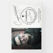 Op maat gemaakte diploma banner klas van 2026 (Verticaal)