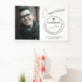 Op maat gemaakte diploma banner klas van 2026 (Insitu)