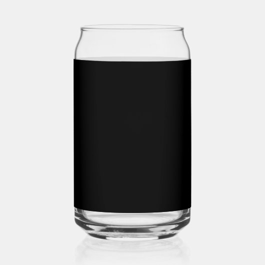 Op maat gemaakte effen kleur blikvorm glas (Voorkant)