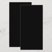 Op maat gemaakte effen kleur save the date (Voorkant / Achterkant)