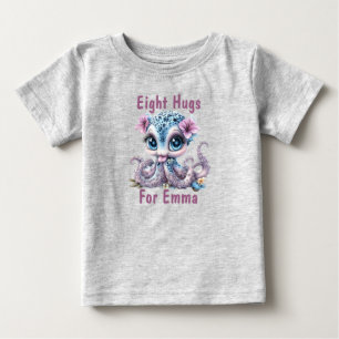 Op maat gemaakte Eight Hugs Baby T-Shirt