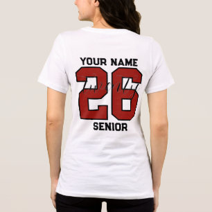 Op maat gemaakte eindexamenklas van 2026 T-shirt