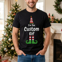 Op maat gemaakte Elf T-shirt, Gepersonaliseerd Ker