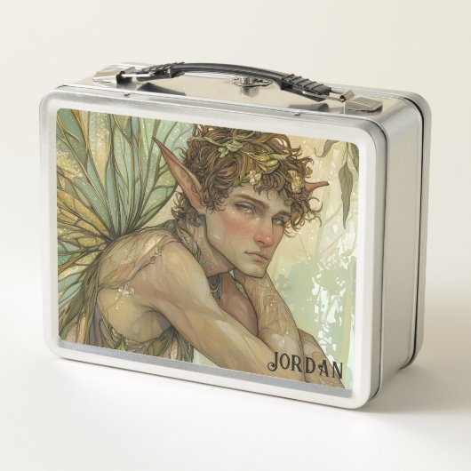 Op maat gemaakte Emerald Forest Guardian Elf (Achterkant)