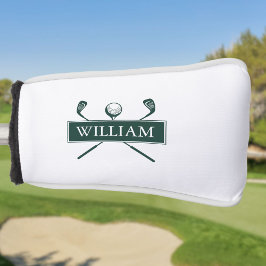 Op Maat Gemaakte Emerald Groene Clubs En Bal Golfheadcover