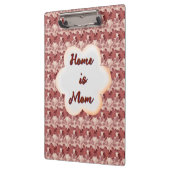 Op maat gemaakte en gepersonaliseerde bloemengift  klembord (Links)