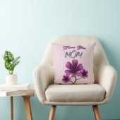 Op maat gemaakte en gepersonaliseerde bloemengift  kussen (Stoel)