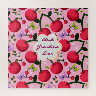 Op maat gemaakte en gepersonaliseerde cherry vlind legpuzzel