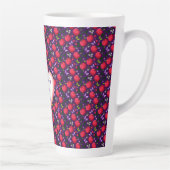 Op maat gemaakte en gepersonaliseerde Mopige Kerse Latte Mok (Rechts)