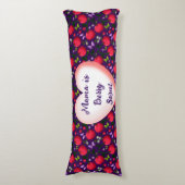 Op maat gemaakte en gepersonaliseerde Mopige Kerse Lichaamskussen (Voorkant Verticaal)