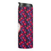 Op maat gemaakte en gepersonaliseerde Mopige Kerse Thermosbeker (Geroteerd rechts)