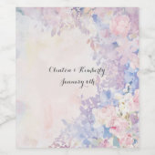 Op maat gemaakte etiketten voor wijn of andere pro (Enkel label)