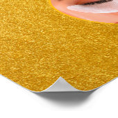 Op maat gemaakte Eyelash Extensions Studio Medium  Poster (Hoek)