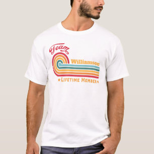 Op maat gemaakte familiebijeenkomst vintage bijpas t-shirt