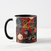 Op maat gemaakte Festive Boho Chic Mok - Gepersona (Links)