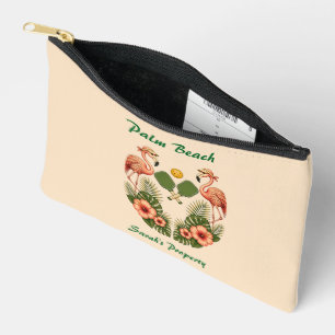 Op maat gemaakte Flamingo Pickleball Club Pouch Ca Etui