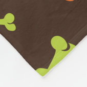 Op maat gemaakte fleece honden deken (Hoek)