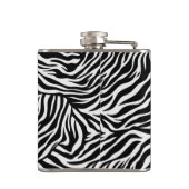 Op maat gemaakte fles zebraprint heupfles (Achterkant)