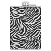 Op maat gemaakte fles zebraprint heupfles (Achterkant)