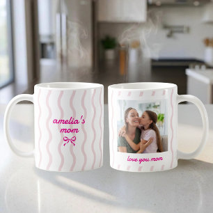 Op maat gemaakte foto eerste keer moeder cadeaus N Koffiemok