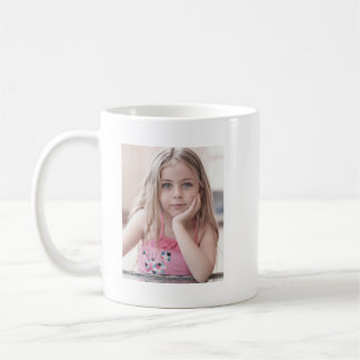 Op maat gemaakte foto- en tekstkoffiemok koffiemok