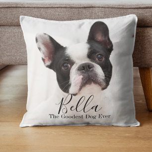 Op maat gemaakte foto Franse Bulldog Personalized Kussen