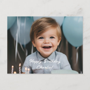 Op maat gemaakte foto gepersonaliseerde familie zo feestdagenkaart