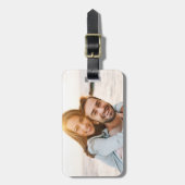 Op Maat Gemaakte Foto Gepersonaliseerde Identifica Bagagelabel (Voorkant verticaal)