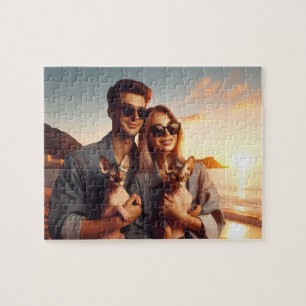 Op maat gemaakte foto gepersonaliseerde legpuzzel 