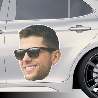 Op maat gemaakte foto-gezicht waterdichte vinylsti sticker