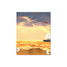 Op maat gemaakte foto op canvasprint met spanframe