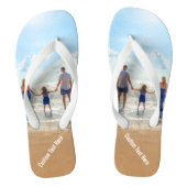 Op maat gemaakte foto-sandalen met jouw foto's en teenslippers (Voetbed)