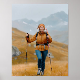 Op maat gemaakte fotoafdruk van 28 bij 35,5 cm   P Poster