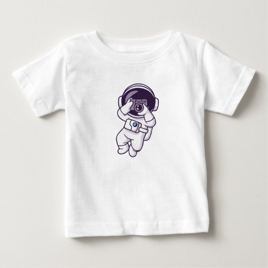 Op maat gemaakte fotobabyshirt (Voorkant)